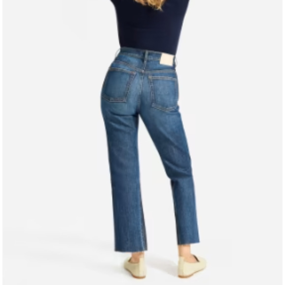 Everlane Women’s The Cheeky Bootcut Jeans Blue High Rise Stretch Denim Size 26 - Picture 11 of 11